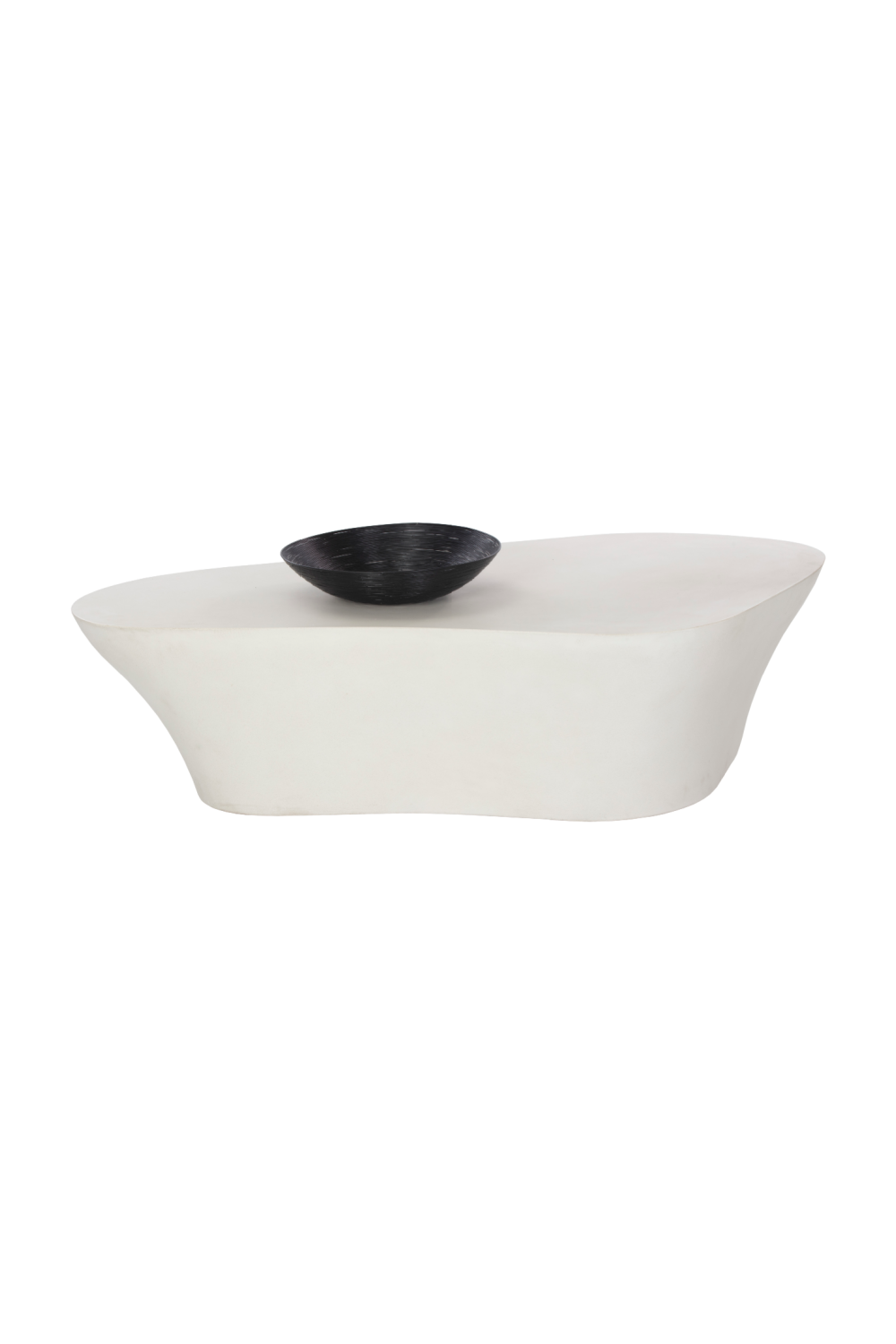White Freeform Coffee Table by Splendido Dali, alternate view 3