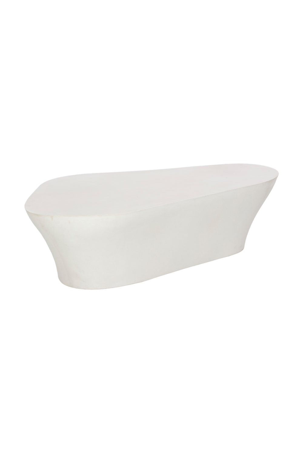 White Freeform Coffee Table by Splendido Dali, alternate view 4