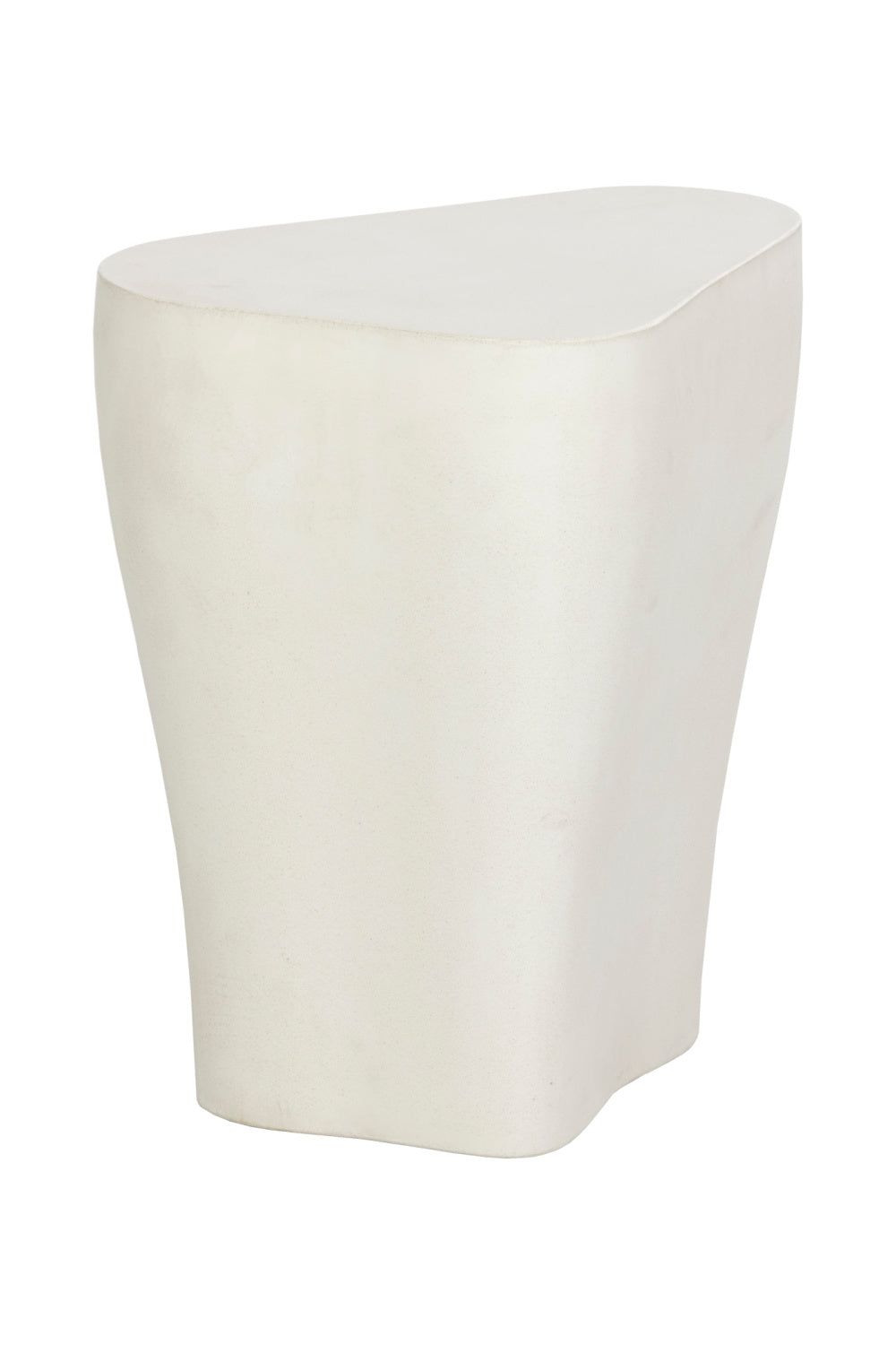 White Freeform Indoor/Outdoor End Table S by Splendido Dali Side Table