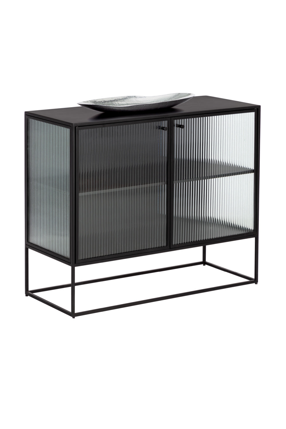 Fluted Glass Sideboard by Splendido Parsons, alternate view 3