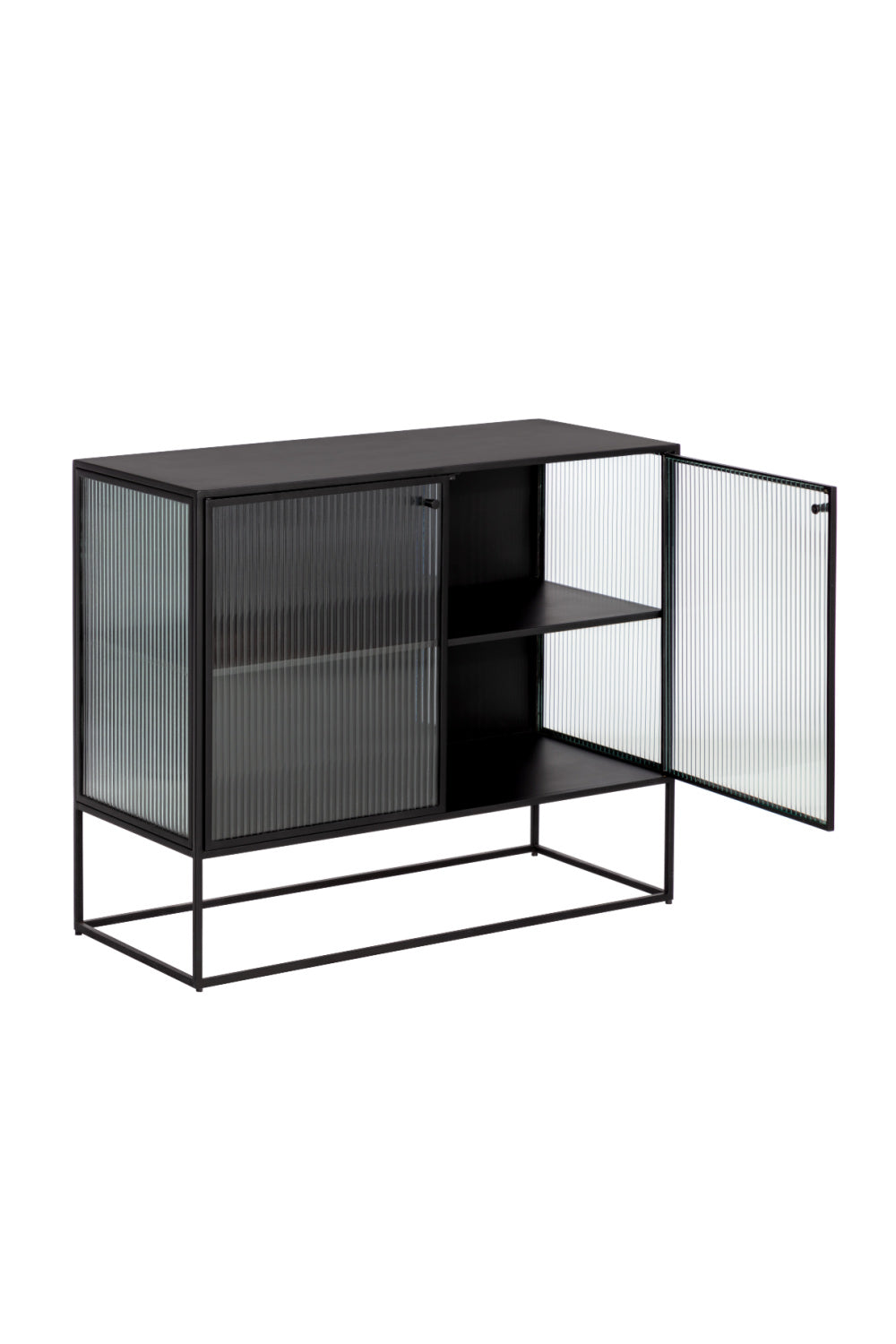 Fluted Glass Sideboard by Splendido Parsons, alternate view 4