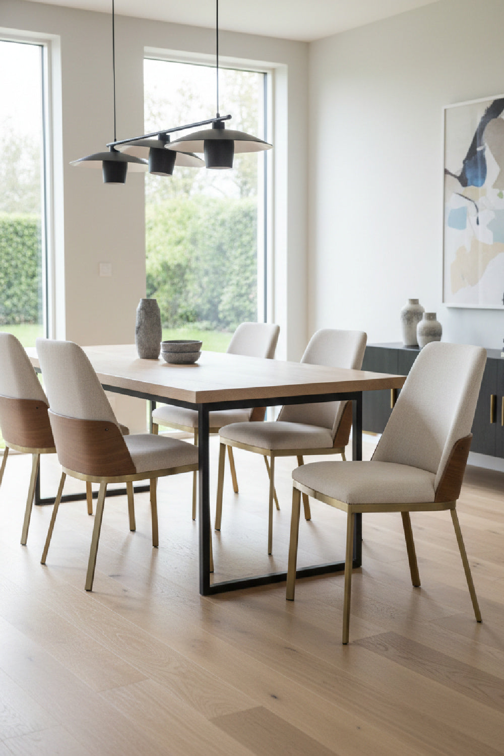 Leather Back Dining Chairs (2) by Splendido Marie, alternate view 2