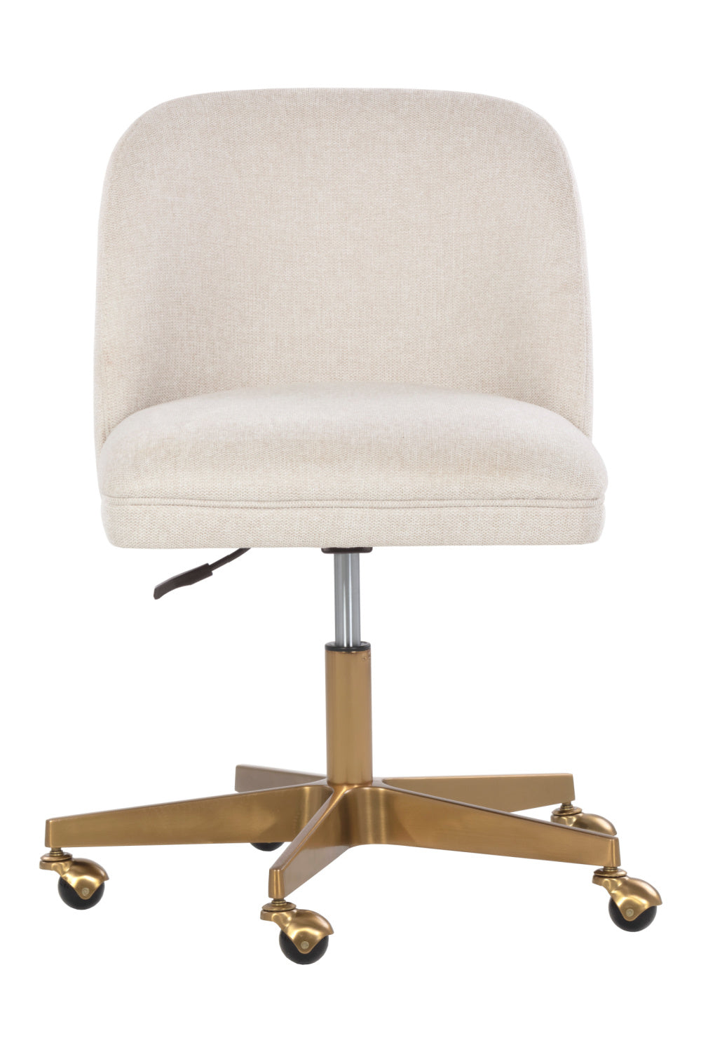 Modern European furniture - White Adjustable Office Chair - www.oroa.com