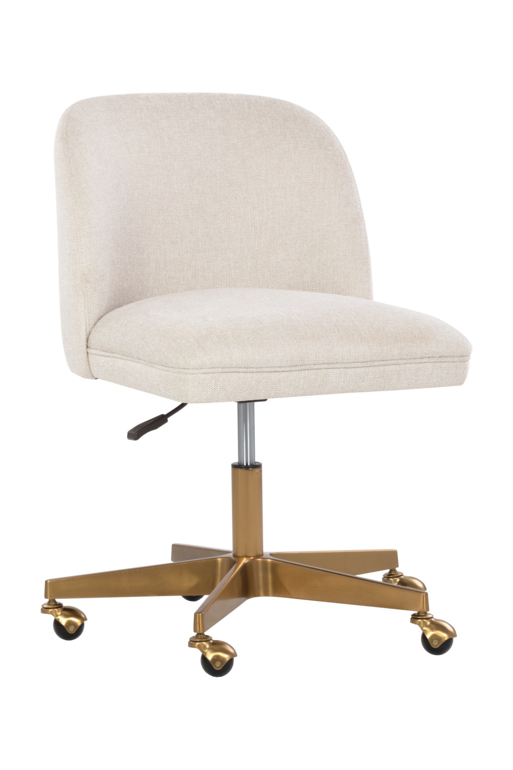 White Adjustable Office Chair by Splendido Kenna, alternate view 3