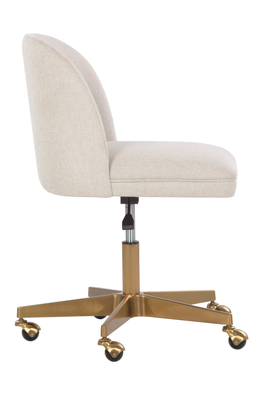 White Adjustable Office Chair by Splendido Kenna, alternate view 4