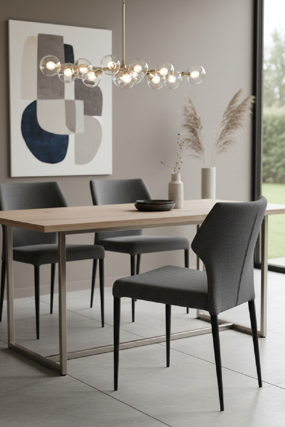 Stackable Modern Dining Chairs (2) by Splendido James, alternate view 22