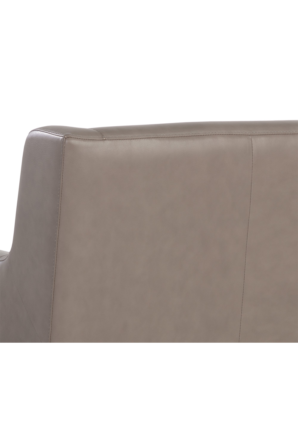 Gray Leather Modern Lounge Chair by Splendido Talula Accent Chair, alternate view 7