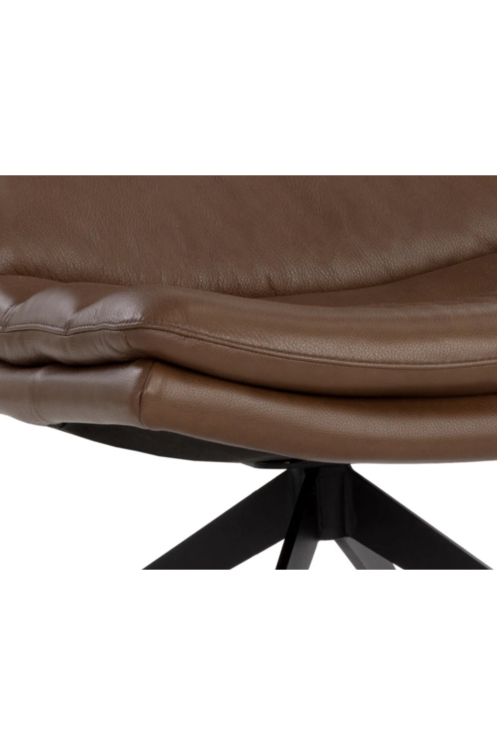 Curved Swivel Lounge Chair by Splendido Keller Accent Chair, alternate view 6