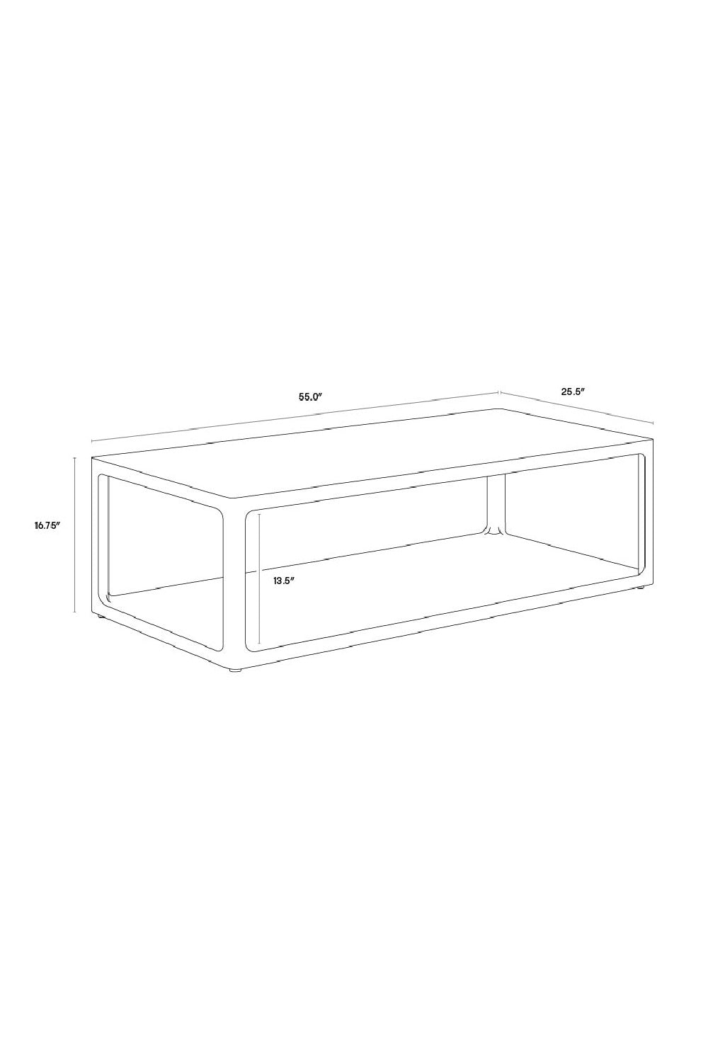 Solid Oak Coffee Table by Splendido Doncaster, alternate view 7