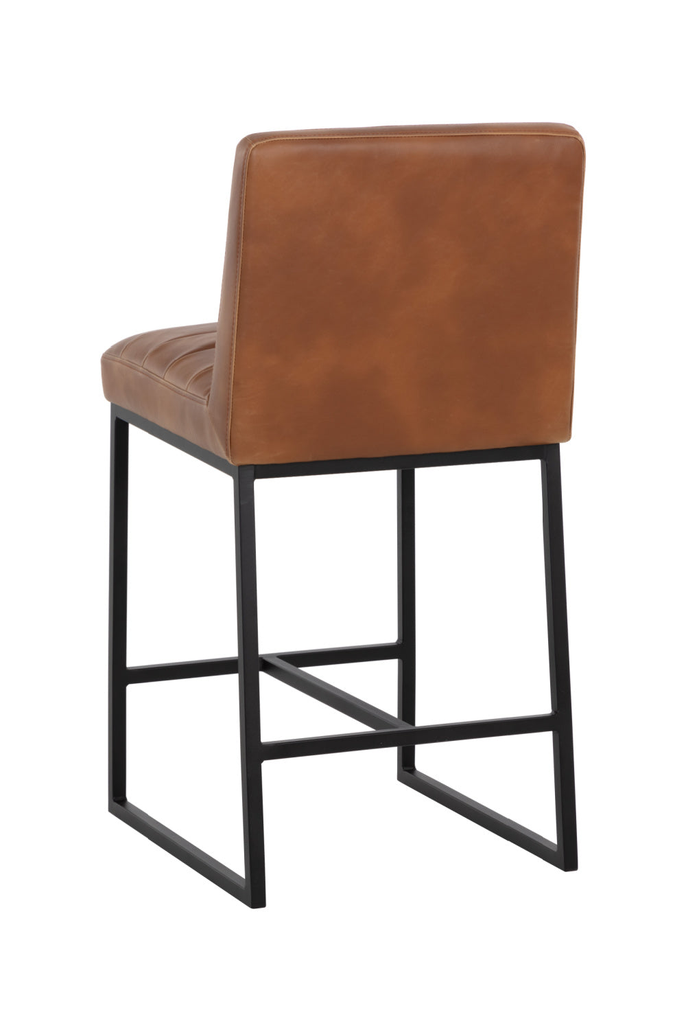 Modern Channel-Tufted Counter Stool by Splendido Spyros, alternate view 4
