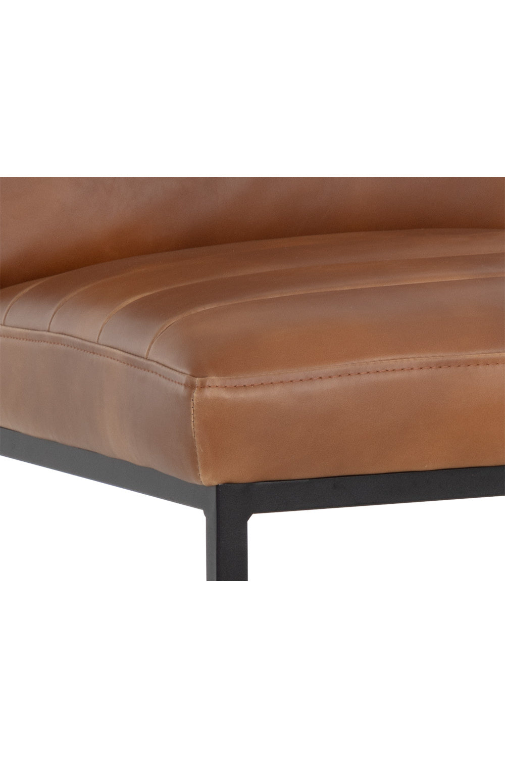 Modern Channel-Tufted Counter Stool by Splendido Spyros, alternate view 7