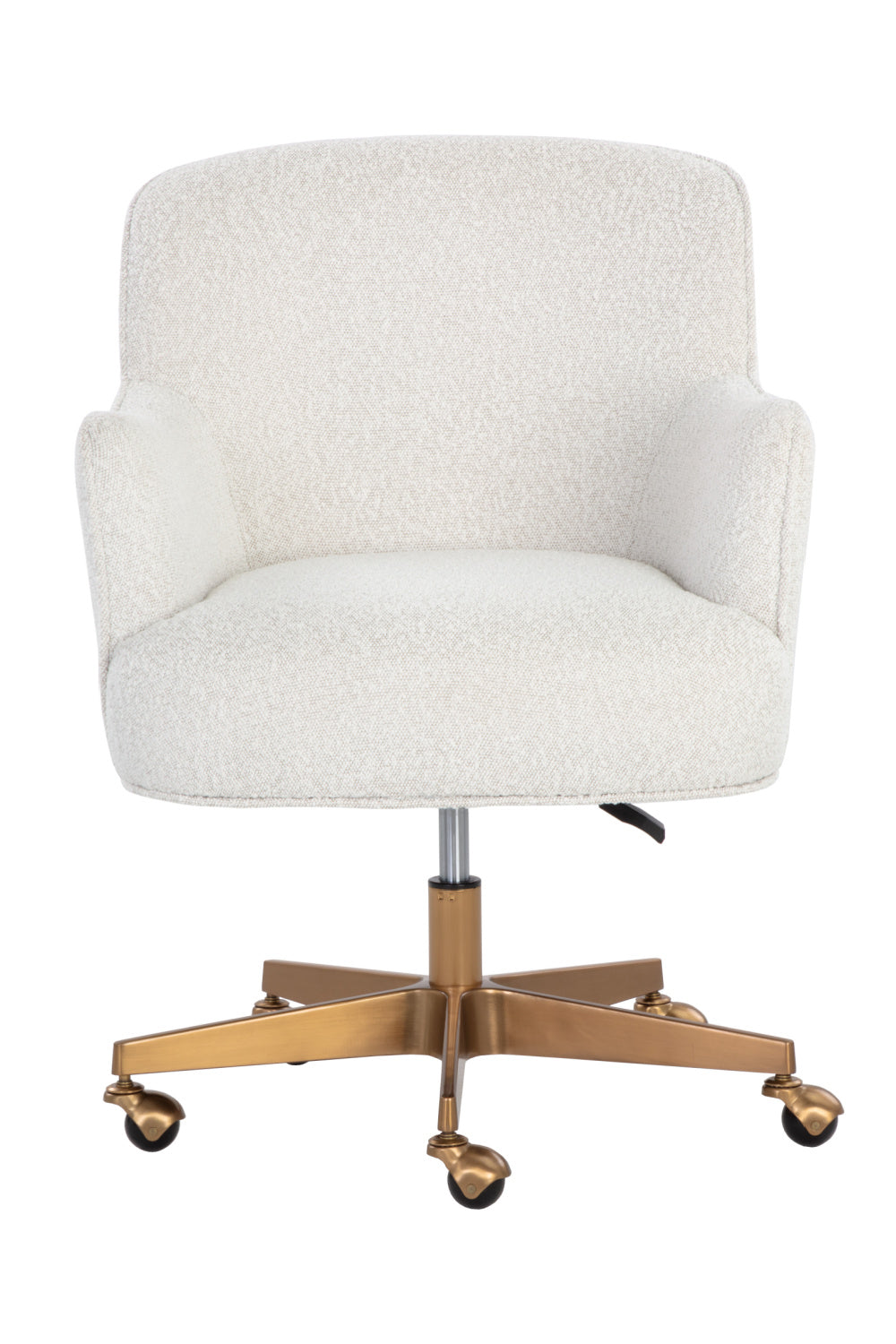 Boucle Swivel Office Chair by Splendido Karina