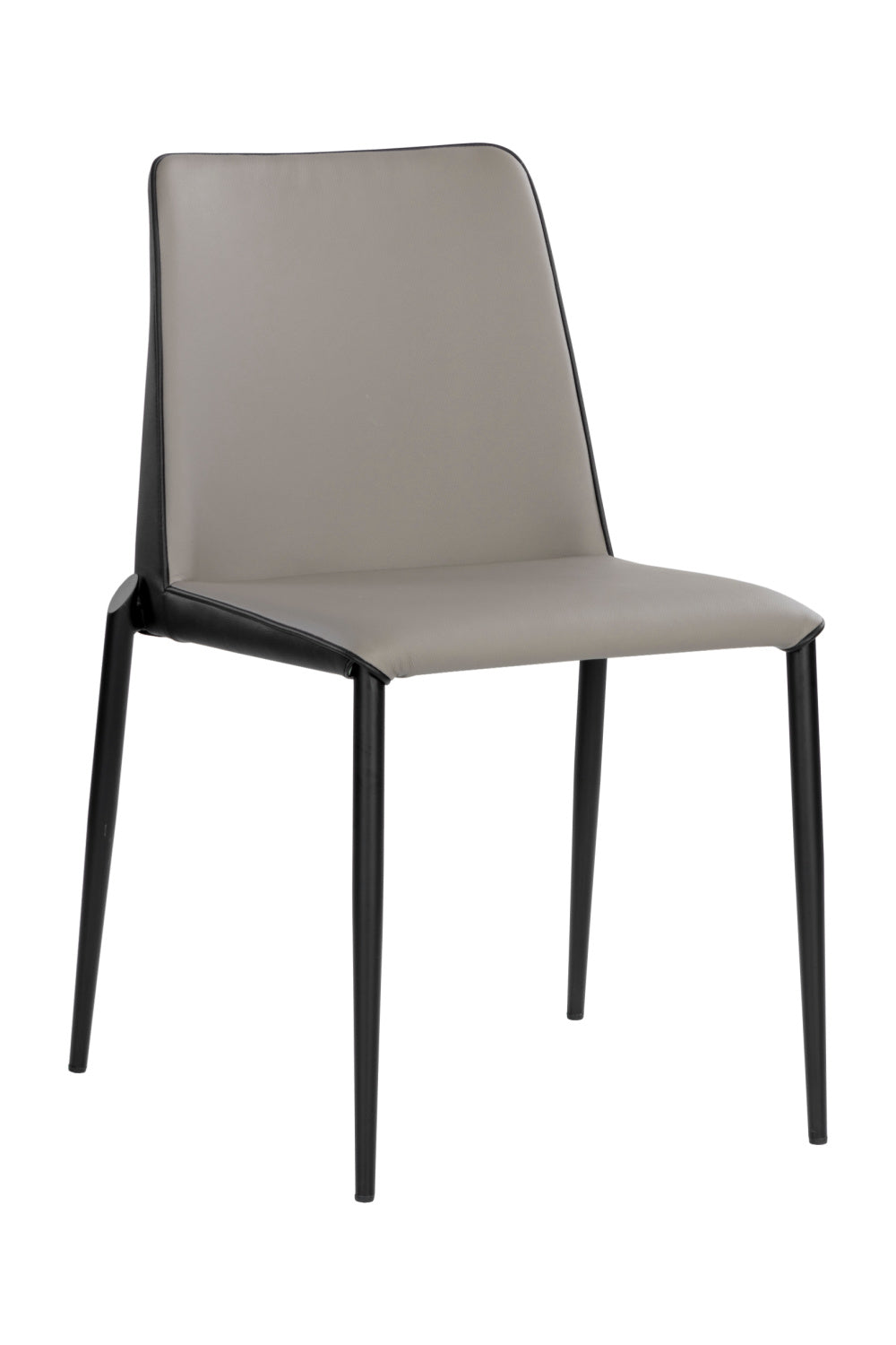 Leather Look Stackable Dining Chair by Splendido Renee