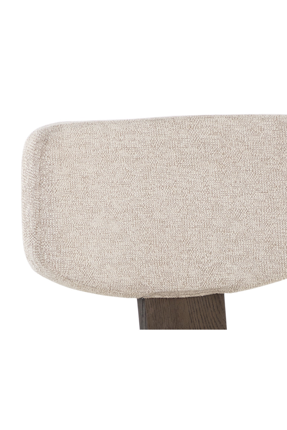 Modern European furniture - Cream Fabric Dining Chairs (2) - www.oroa.com