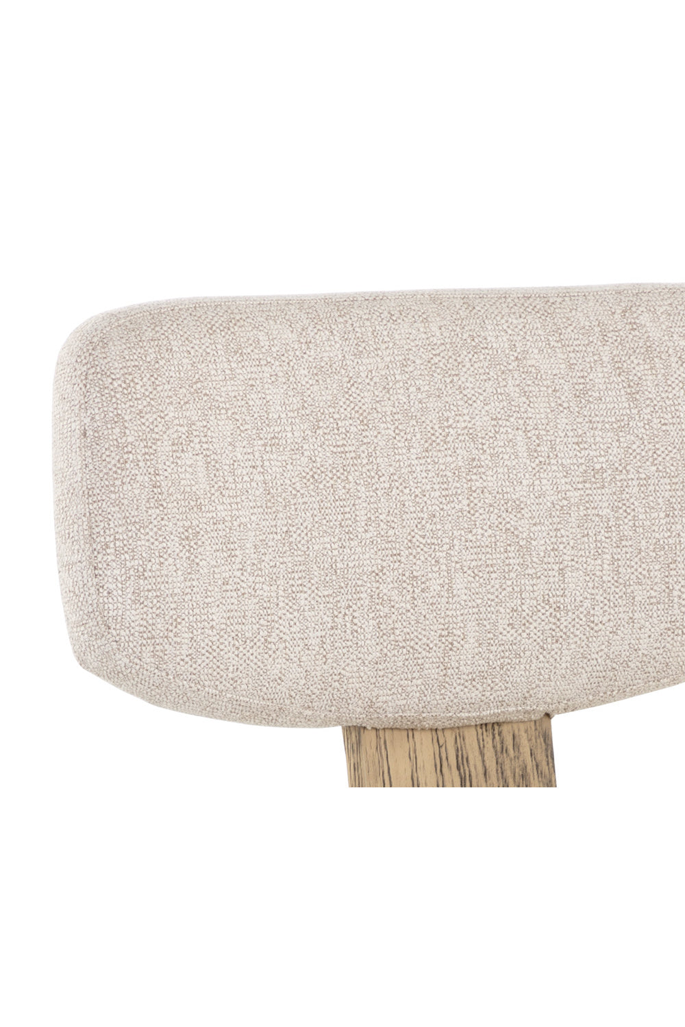 Modern European furniture - Cream Fabric Dining Chairs (2) - www.oroa.com