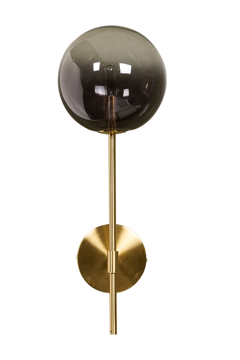 Glass Sphere Wall Lamp by Splendido Izora, alternate view 3