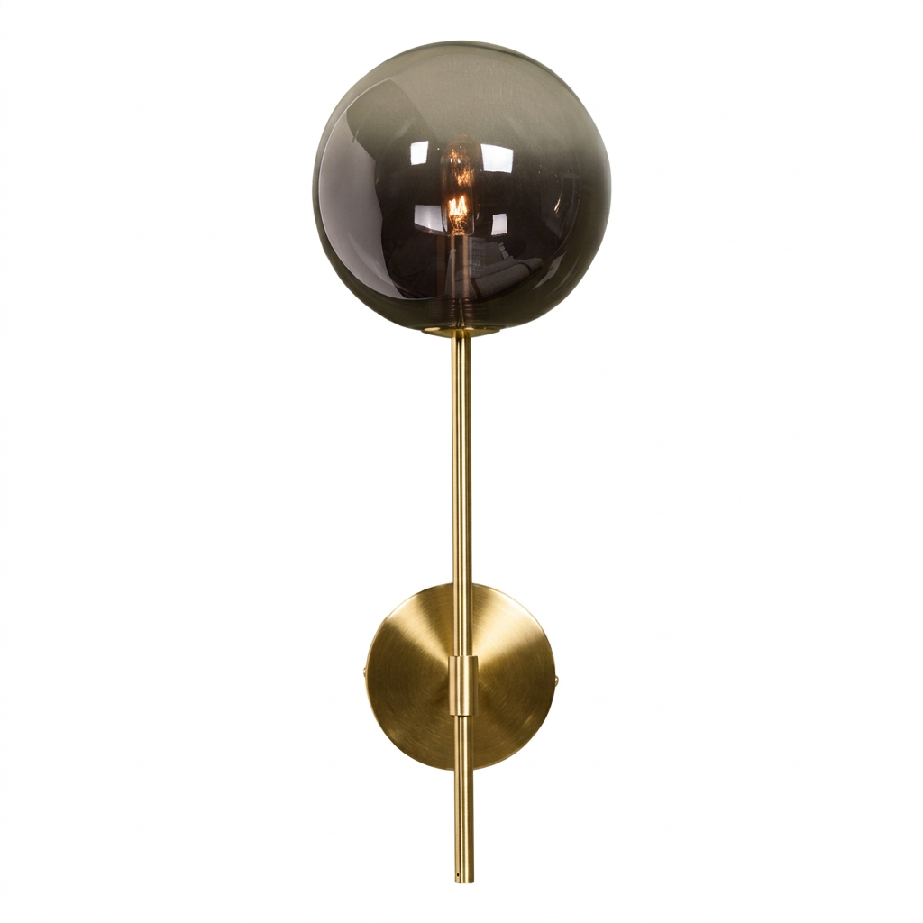 Glass Sphere Wall Lamp by Splendido Izora