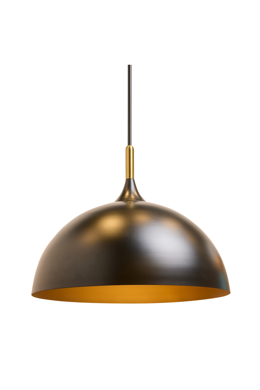 Dome Metal Pendant Light by Splendido Lohn Chandelier, alternate view 9