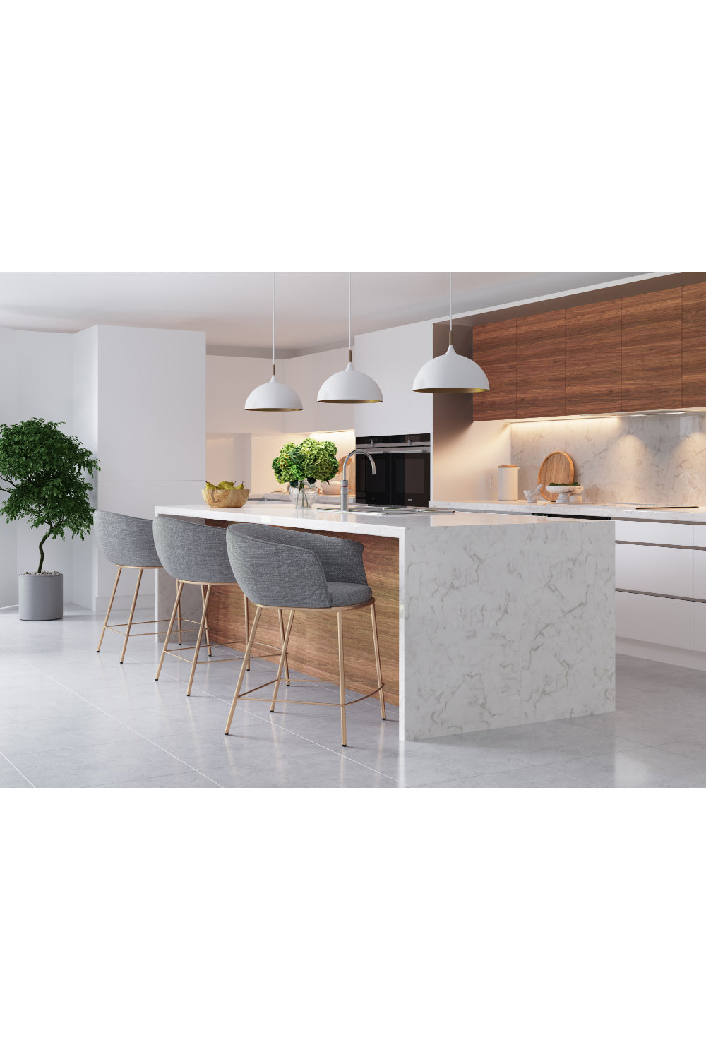 Dome Metal Pendant Light by Splendido Lohn Chandelier, alternate view 8