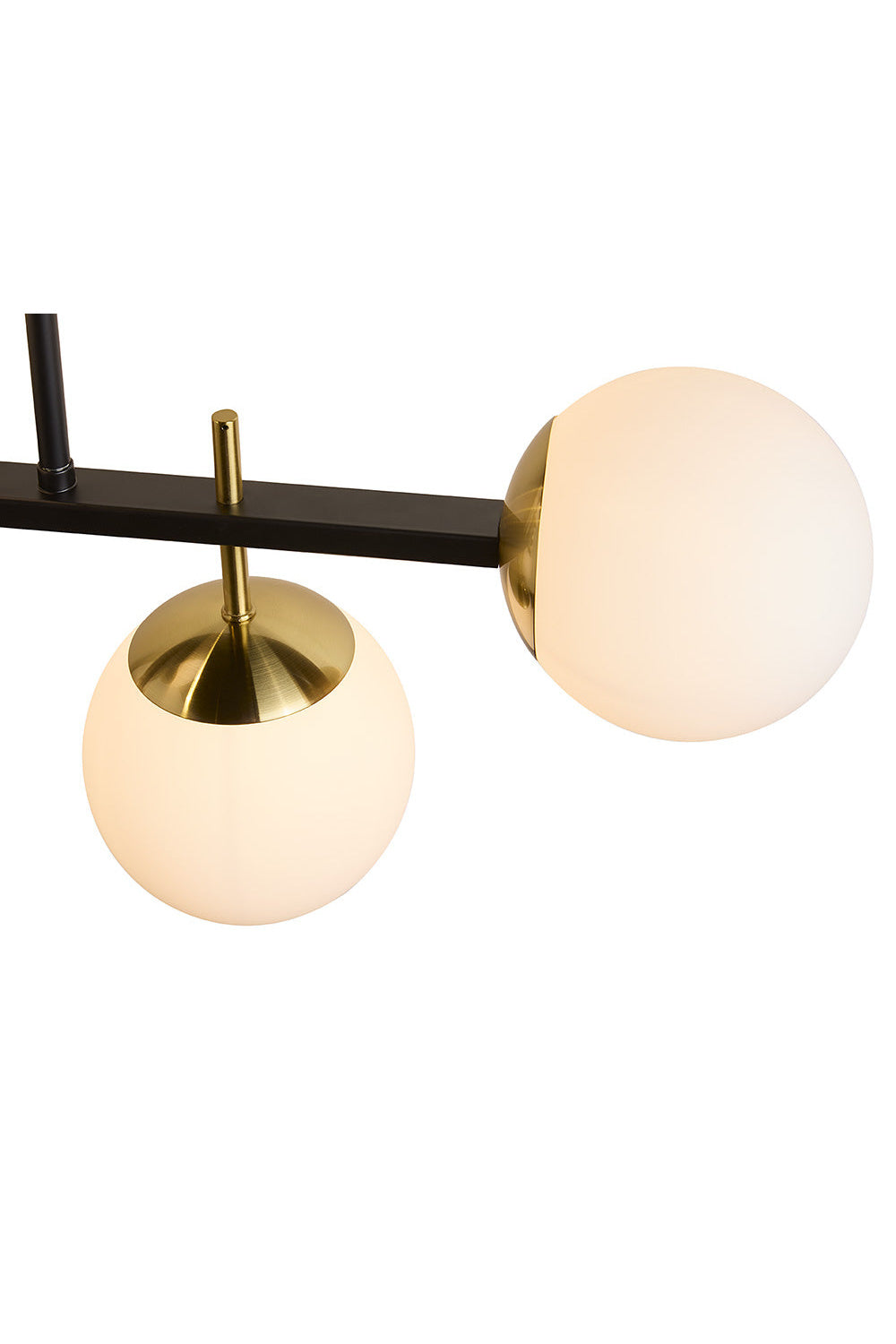 Frosted Glass Spheres Chandelier by Splendido Keiley, alternate view 6