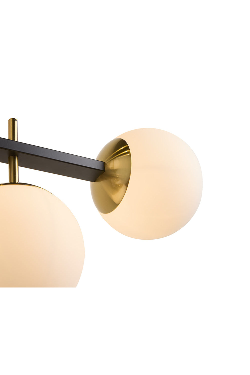 Frosted Glass Spheres Chandelier by Splendido Keiley, alternate view 8