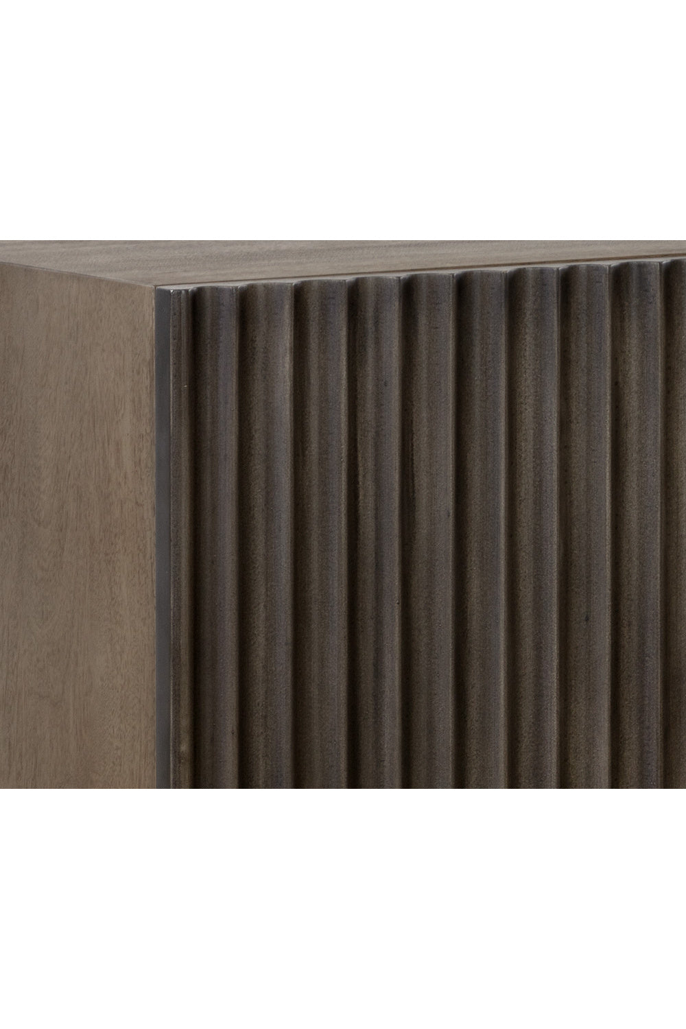 Taupe Fluted Wood Sideboard by Splendido Carlin, alternate view 11