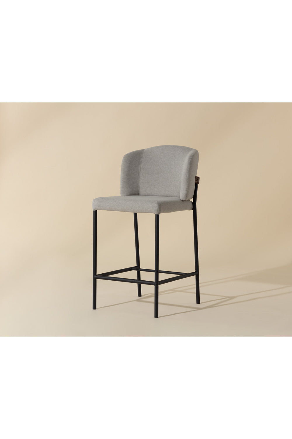 Light Gray Counter Stool by Splendido Pearce, alternate view 8