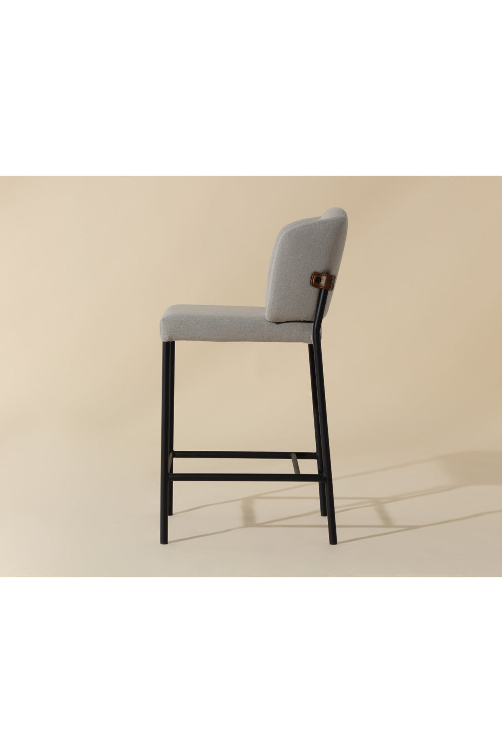Light Gray Counter Stool by Splendido Pearce, alternate view 9
