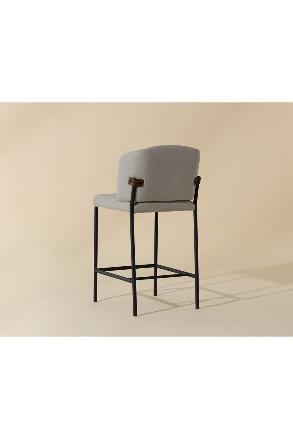 Modern European furniture - Light Gray Counter Stool - www.oroa.com