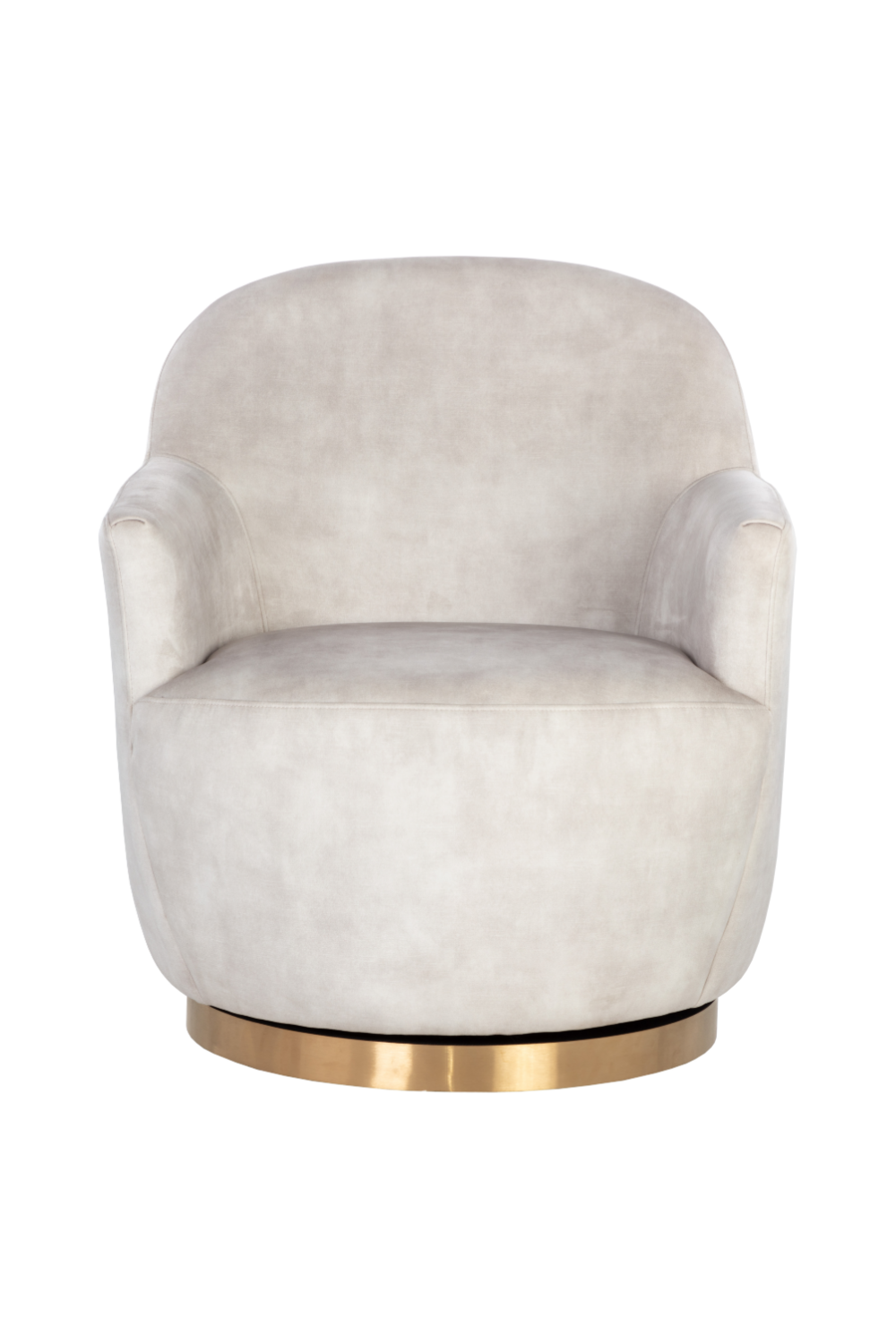 Barrel-Back Swivel Lounge Chair by Splendido Casey Accent Chair, alternate view 3