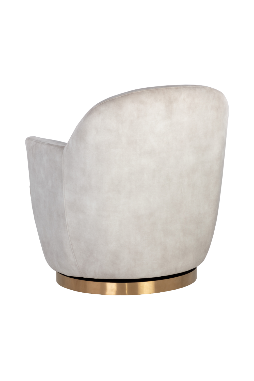 Barrel-Back Swivel Lounge Chair by Splendido Casey Accent Chair, alternate view 5