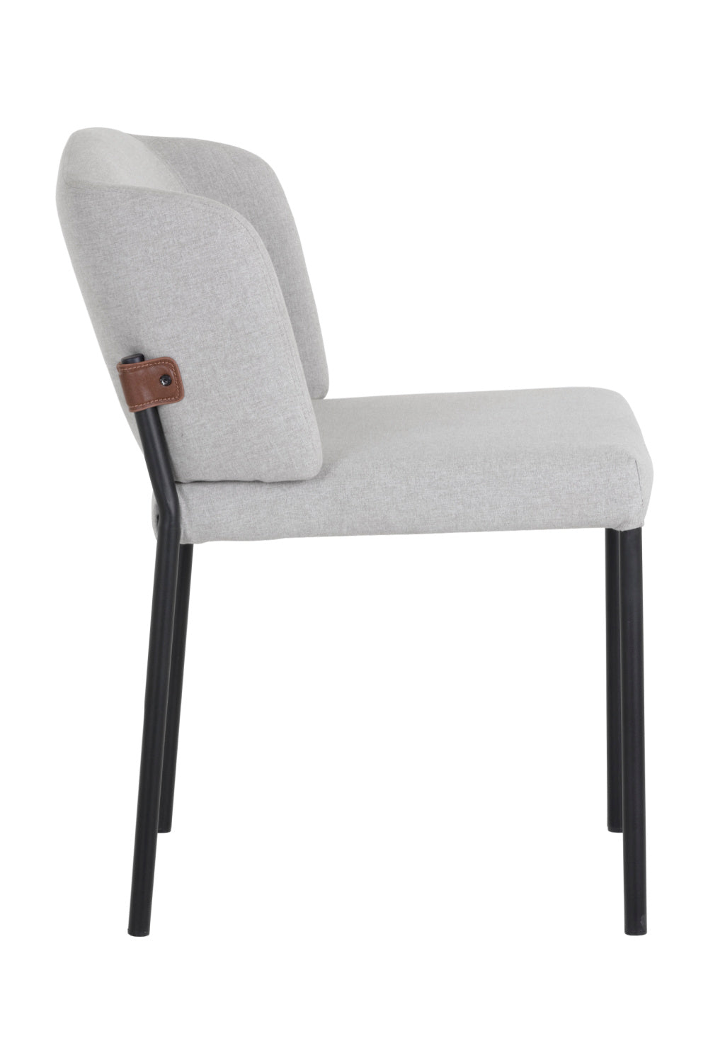 Light Gray Dining Chairs (2) by Splendido Pearce, alternate view 3
