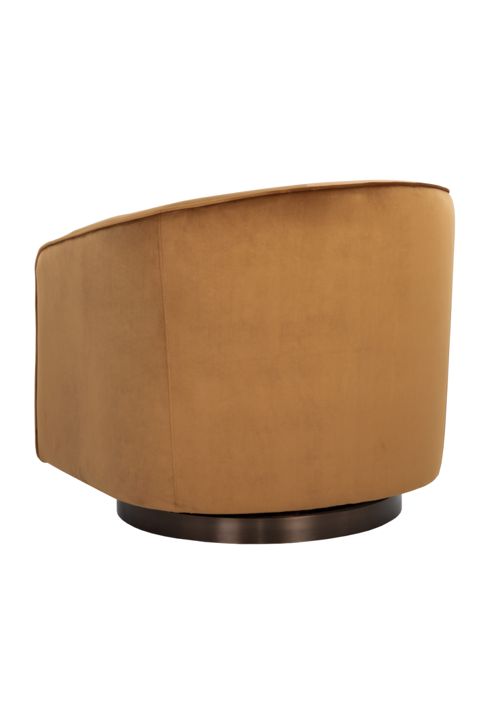 Gold Swivel Lounge Chair by Splendido Hazel Accent Chair, alternate view 5