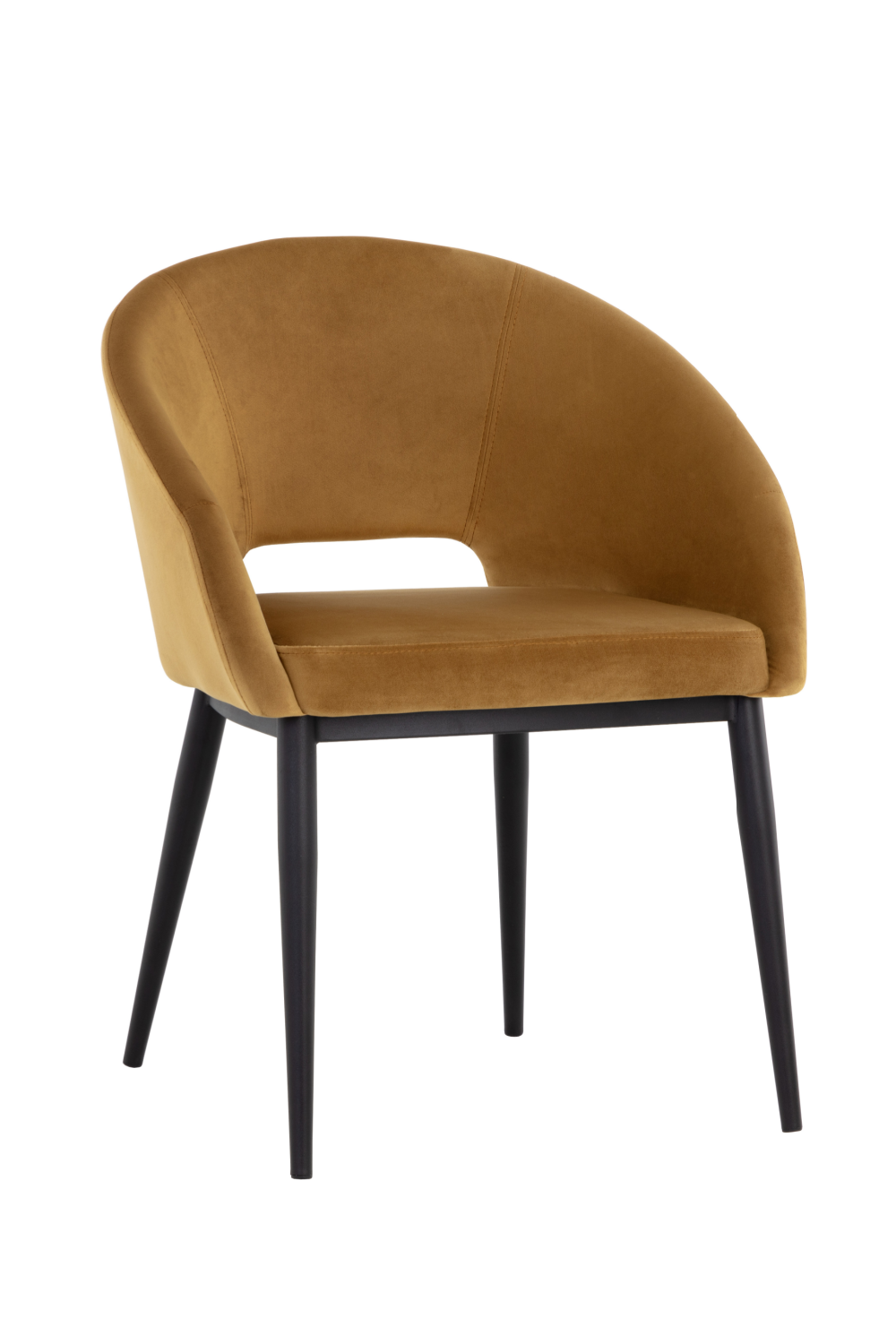 Cutout-Back Dining Amchair by Splendido Thatcher Dining Chair, alternate view 10