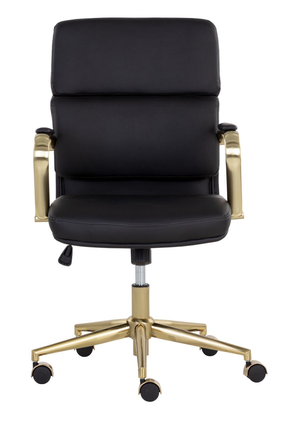 Gold Frame Upholstered Office Chair by Splendido Kleo, alternate view 19