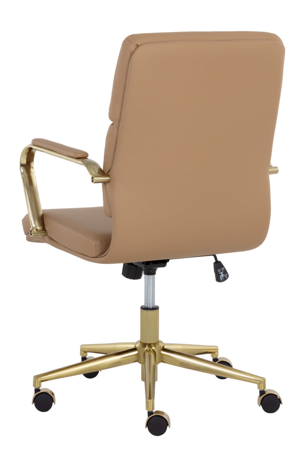 Gold Frame Upholstered Office Chair by Splendido Kleo, alternate view 14