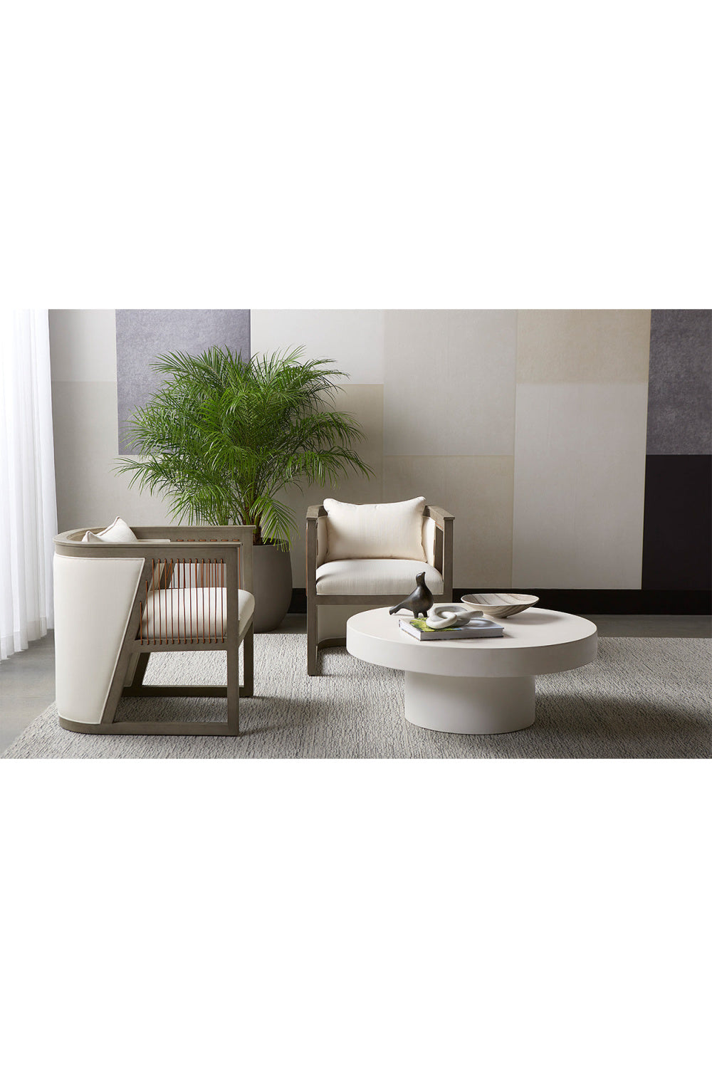Black Concrete Indoor/Outdoor Coffee Table by Splendido Brando, alternate view 8