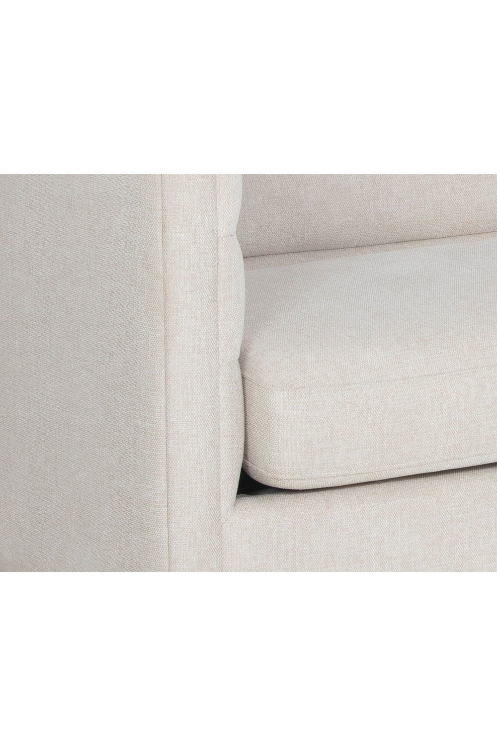Horizontal-Tufted White Sofa by Splendido Talbot, alternate view 5