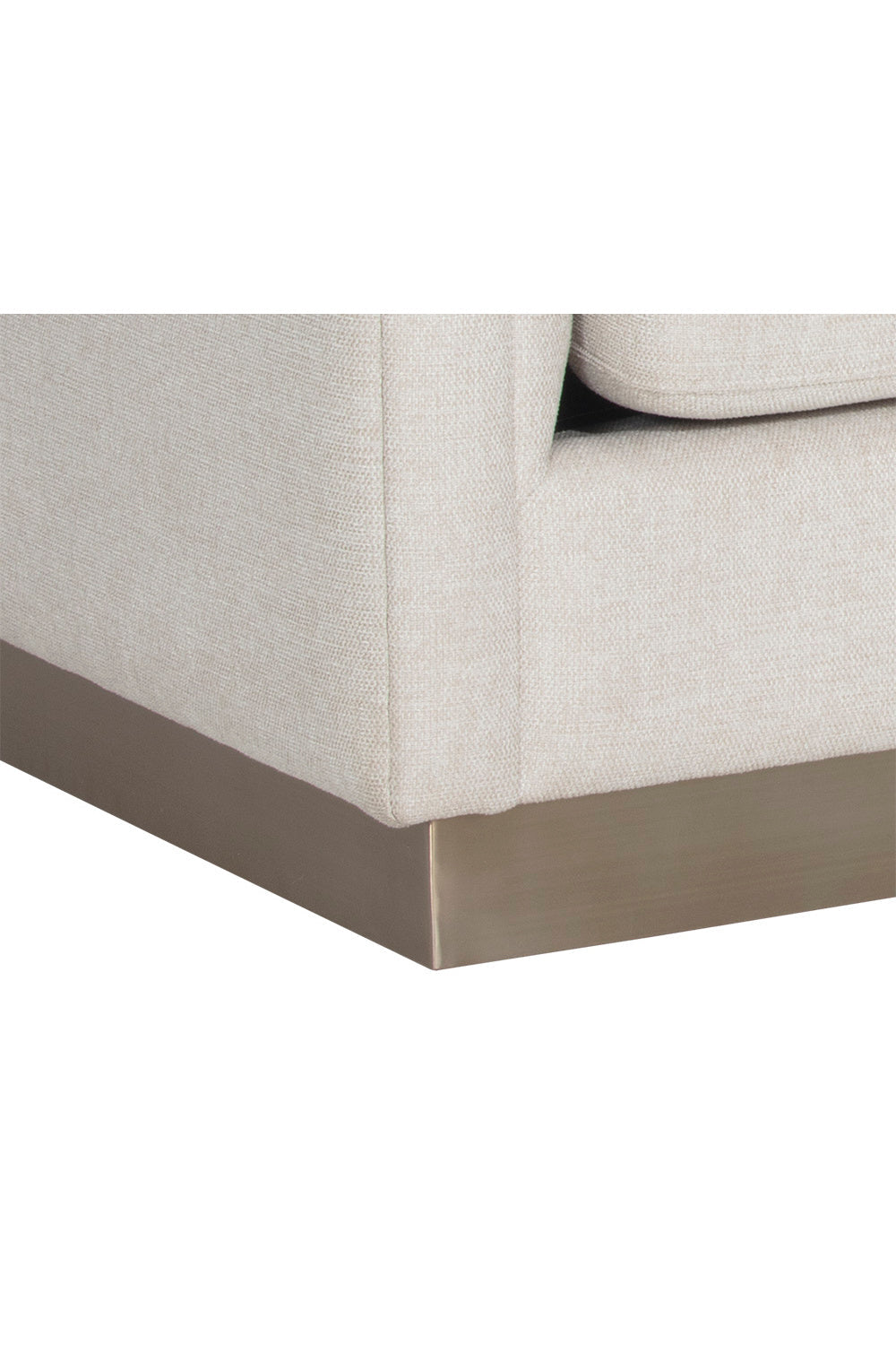 Horizontal-Tufted White Sofa by Splendido Talbot, alternate view 6