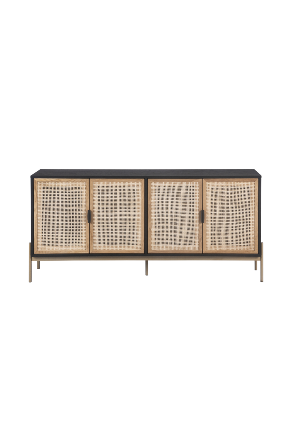 Natural Rattan 4-Door Sideboard by Splendido Avida