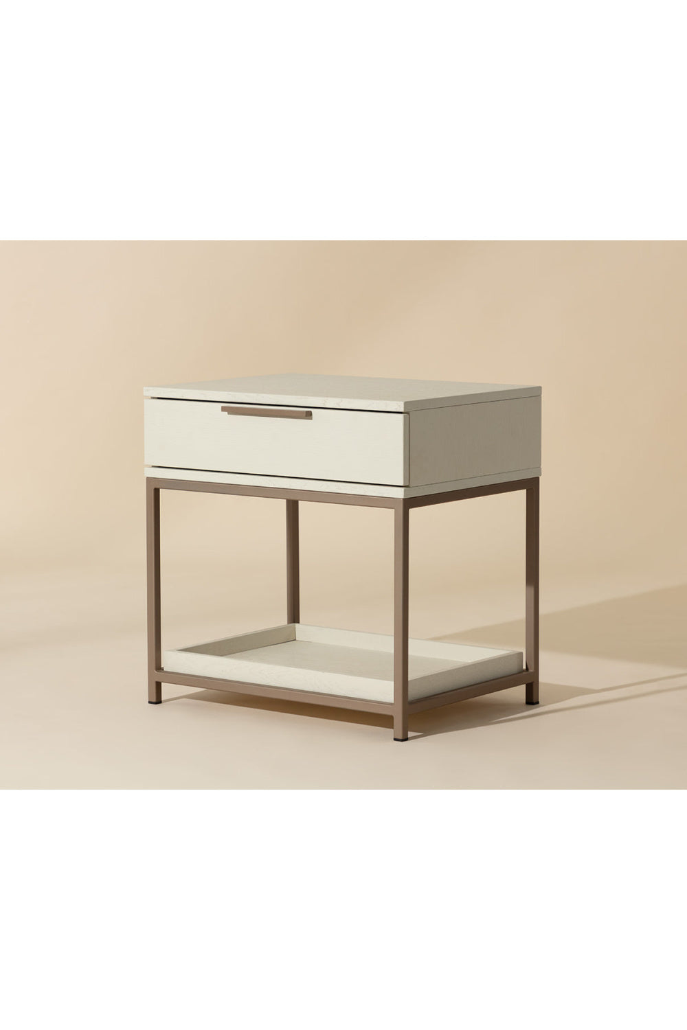 1-Drawer Oak Nightstand S by Splendido Rebel, alternate view 9
