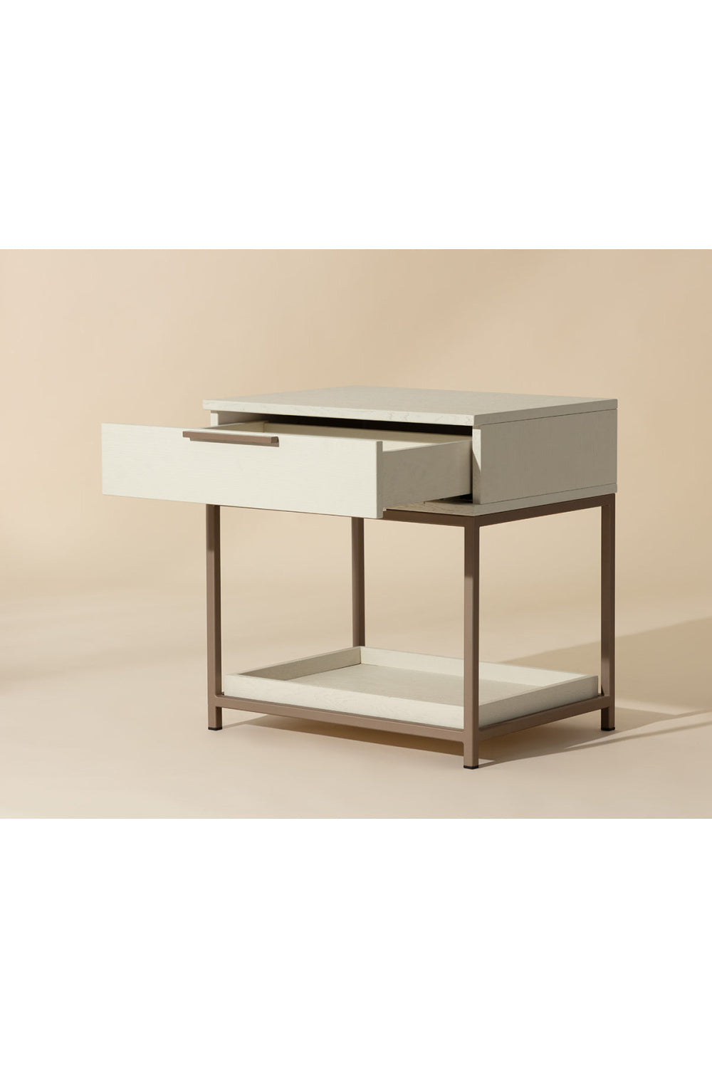 1-Drawer Oak Nightstand S by Splendido Rebel, alternate view 10