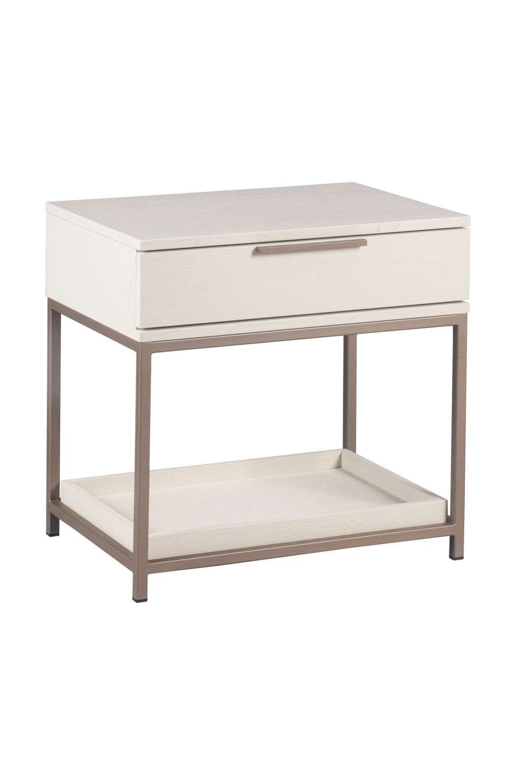 1-Drawer Oak Nightstand S by Splendido Rebel