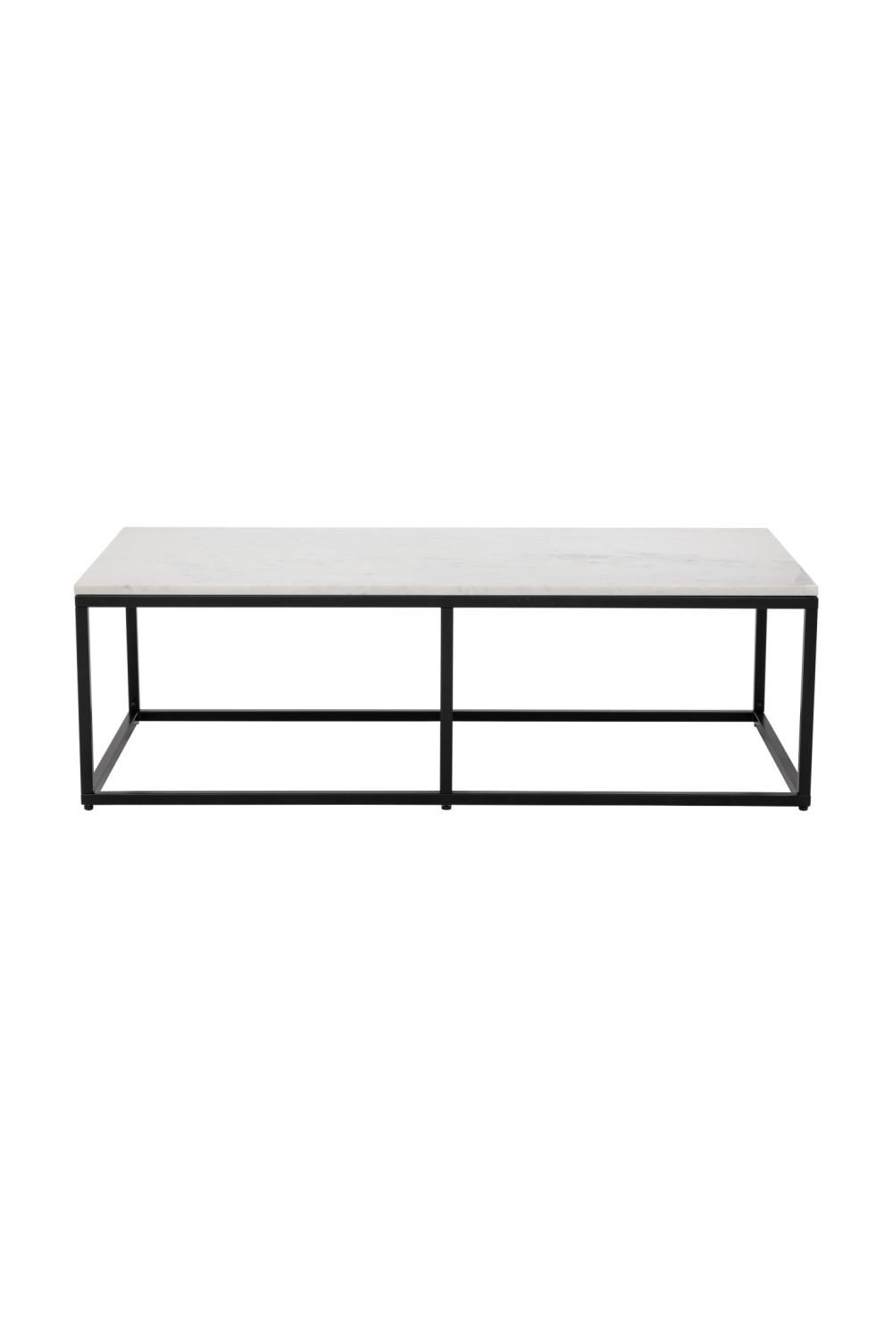 White Polished Marble Coffee Table by Splendido Ellery