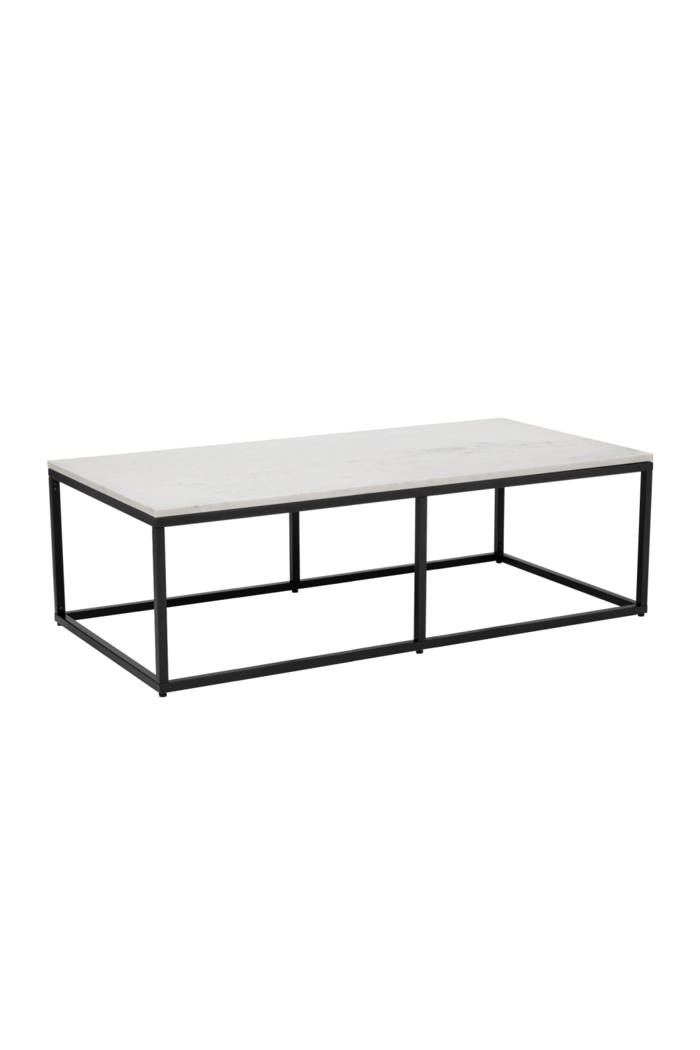 White Polished Marble Coffee Table by Splendido Ellery, alternate view 3