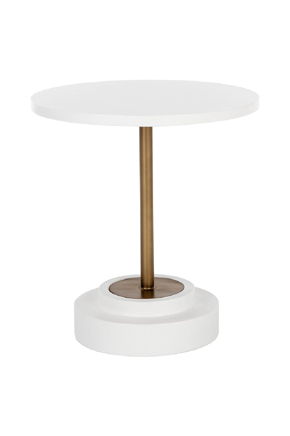 Round Indoor/Outdoor Concrete Bistro Table by Splendido Marlowe Outdoor Dining Table