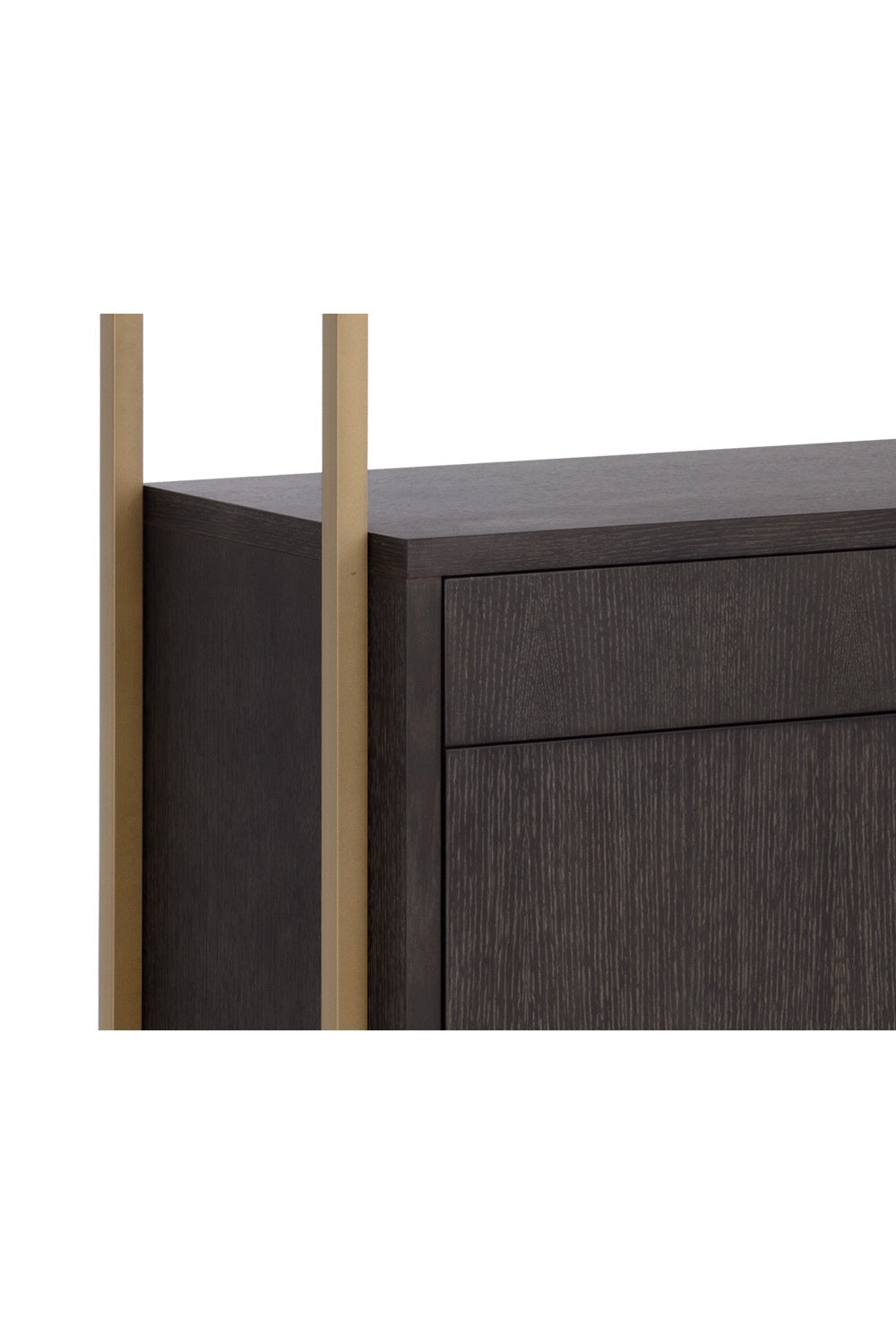 Brown Solid Oak Bookcase by Splendido Baldessara, alternate view 7