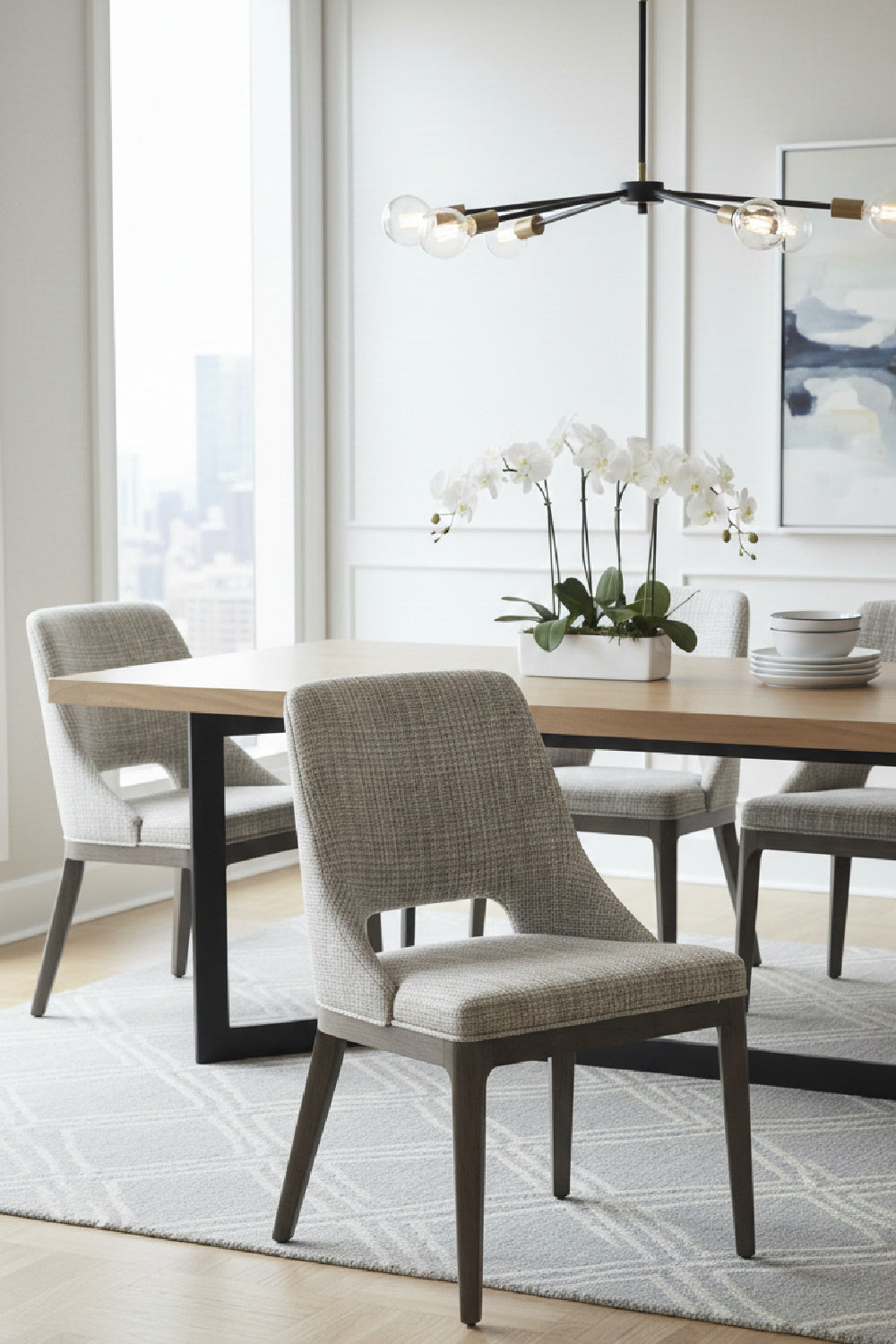 Cutout Design Dining Chair by Splendido Estrada, alternate view 11