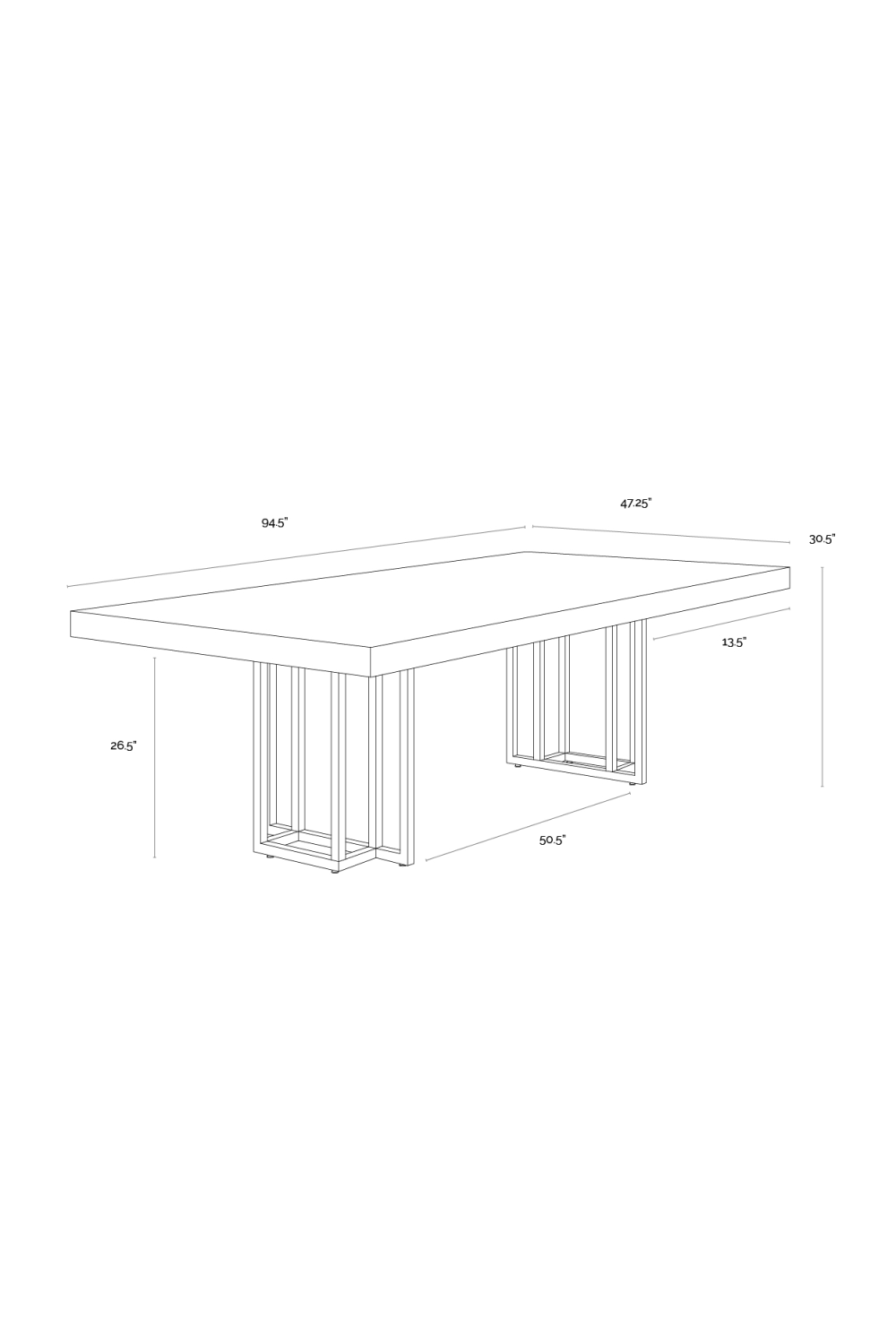 Oak Veneer Dining Table by Splendido Baldessara, alternate view 14