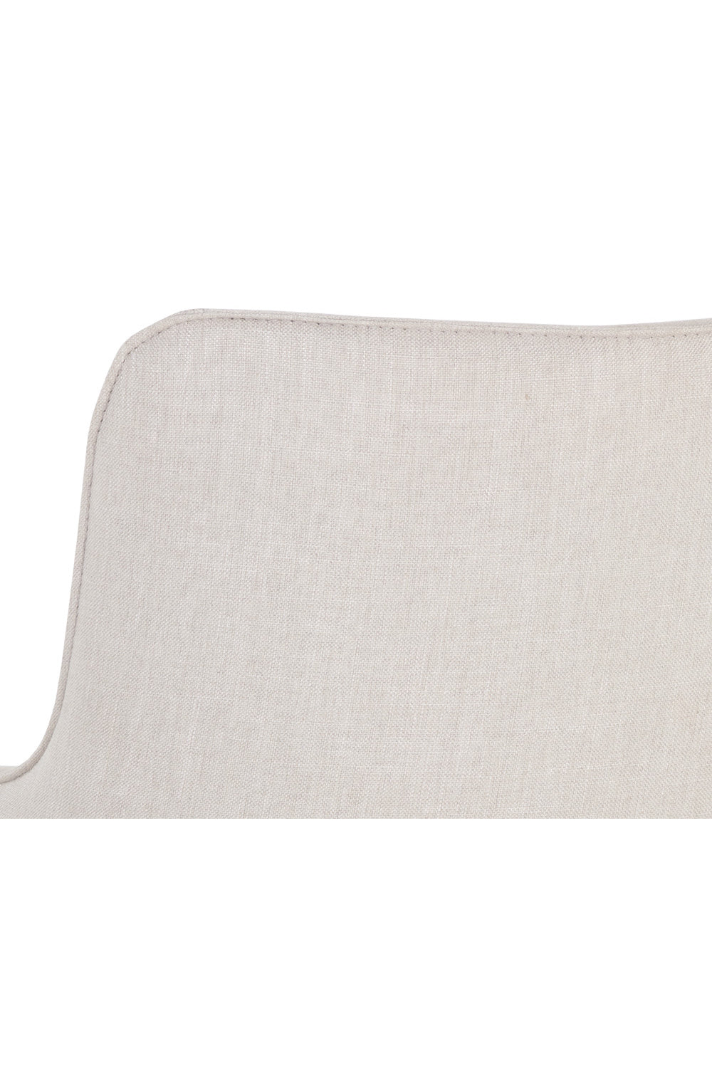 Modern European furniture - Beige Linen Office Chair - www.oroa.com